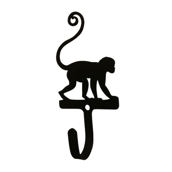Village Wrought Iron Village Wrought Iron WH-281-S Monkey Wall Hook; Small WH-281-S - main